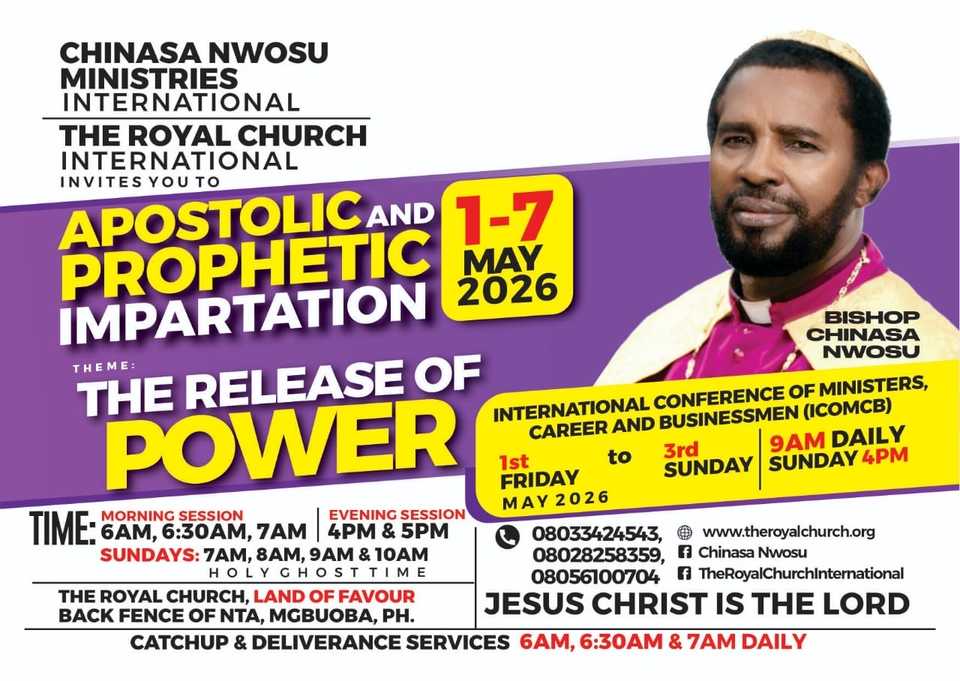 Apostolic and prophetic impartation theme the release of power